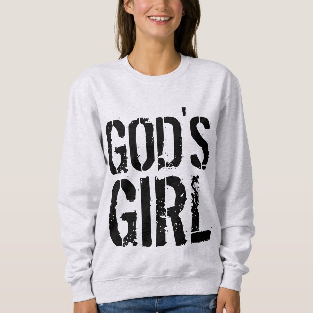 Camisetas Cristianas CHICAS De DIOS (Anverso)