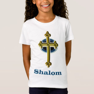 Camisetas cristianas chicas Shalom