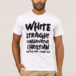 Camisetas CRISTIANAS CONSERVADORAS Y BLANCAS