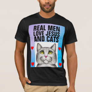 CAMISETAS CRISTIANAS, HOMBRES REALES AMAN A JESÚS