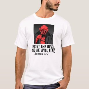 Camisetas cristianas, Resist the Devil, James 4:7