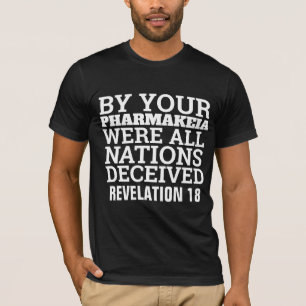 CAMISetas CRISTIANAS VACUNA PHARMAKEIA