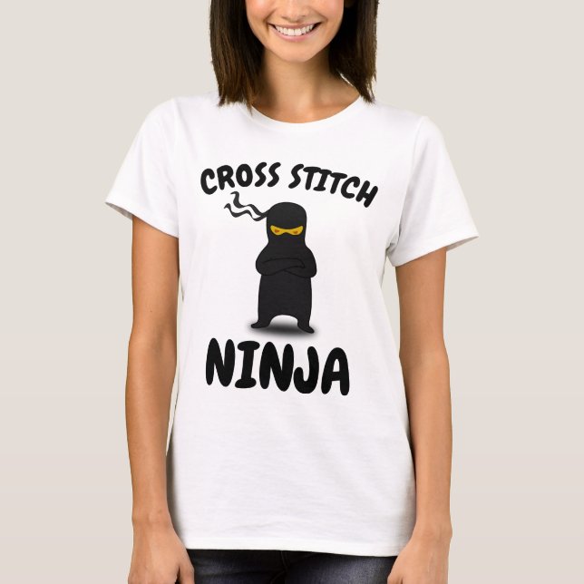 Camisetas CROSS STITCH NINJA (Anverso)