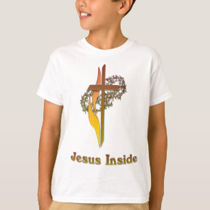 Camisetas cruzadas de Jesús