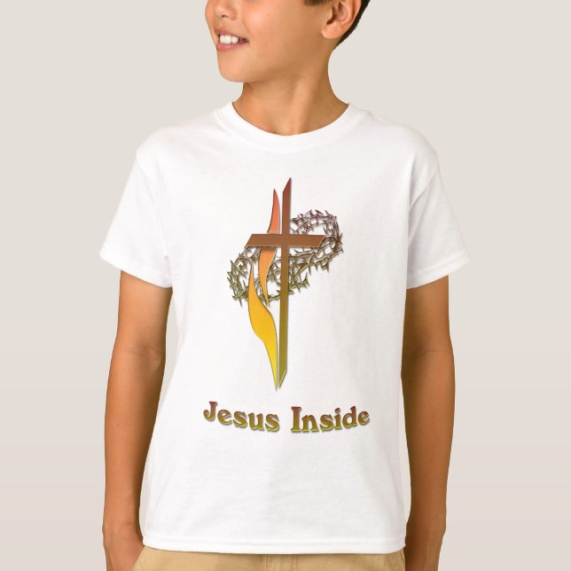 Camisetas cruzadas de Jesús (Anverso)