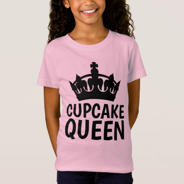 Camisetas CUPCAKE QUEEN (Anverso)