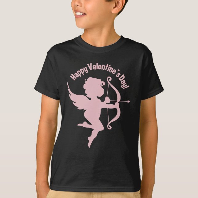 Camisetas Cupido de San Valentín y chaquetas (Anverso)