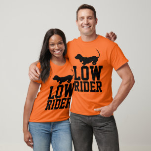 Camisetas DACHSHUND DE BAJO RIDER