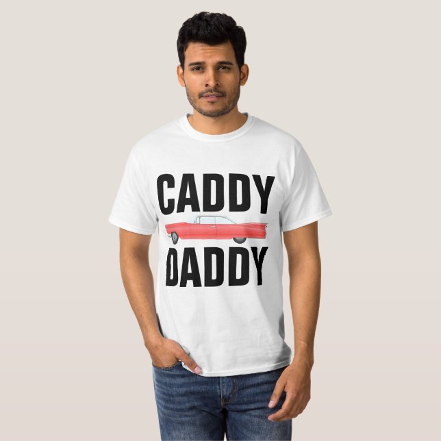 Camisetas DAD CLASSIC CAR CADDY DADDY (Anverso completo)