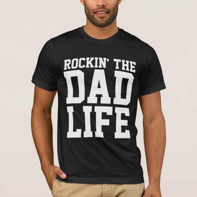 Camisetas DAD, ROMPIENDO LA VIDA DE LA PADRE (Anverso)