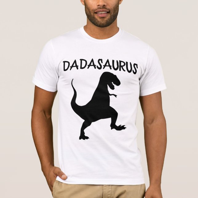 Camisetas DADASAURUS DAD DINO (Anverso)