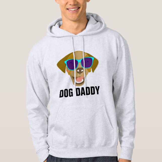 Camisetas DADDY DAD del DOG y enredaderas (Anverso)
