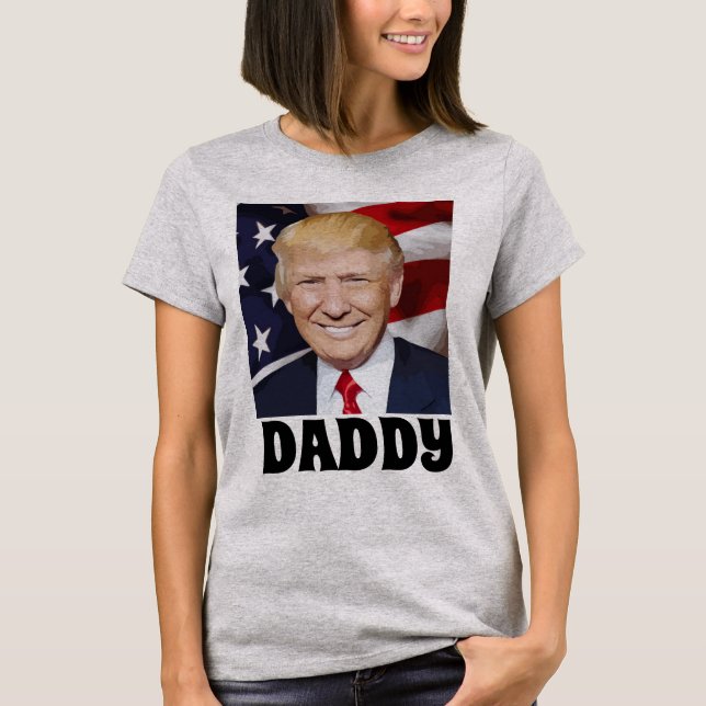 Camisetas DADDY TRUMP (Anverso)