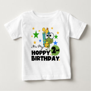 Camisetas de 2º cumpleaños y regalos de Rana de am
