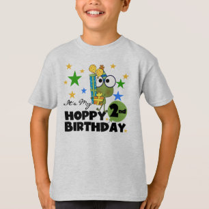 Camisetas de 2º cumpleaños y regalos de Rana de am