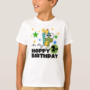 Camisetas de 2º cumpleaños y regalos de Rana de am