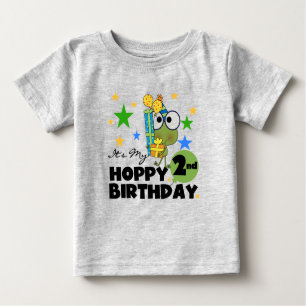 Camisetas de 2º cumpleaños y regalos de Rana de am