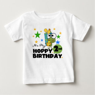 Camisetas de 2º cumpleaños y regalos de Rana de am