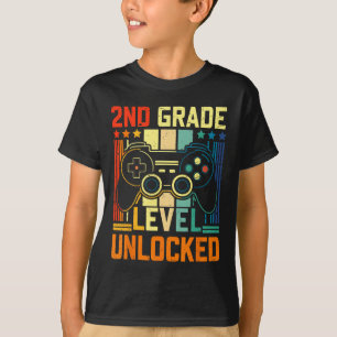 Camisetas de 2do grado para niñas Unicornio Segund