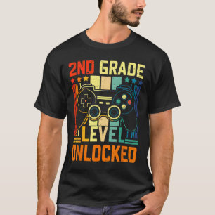 Camisetas de 2do grado para niñas Unicornio Segund