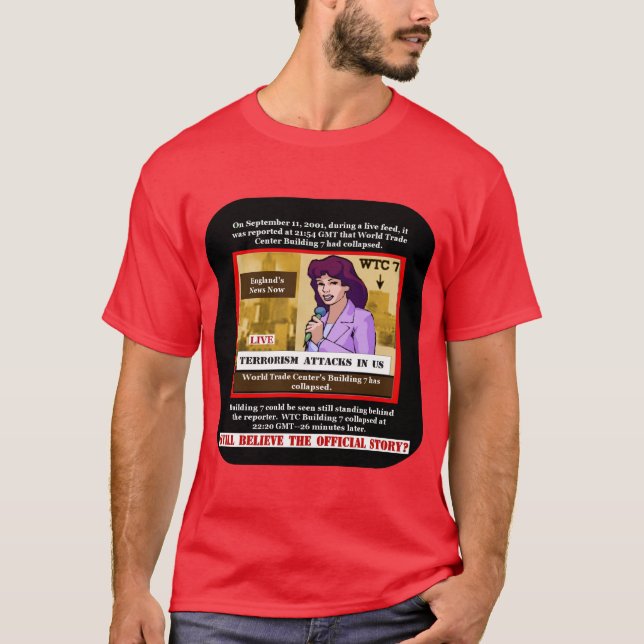 Camisetas de 9/11 conspiración (Anverso)