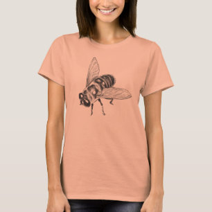 Camisetas de Abeja de miel de las mujeres de abeja
