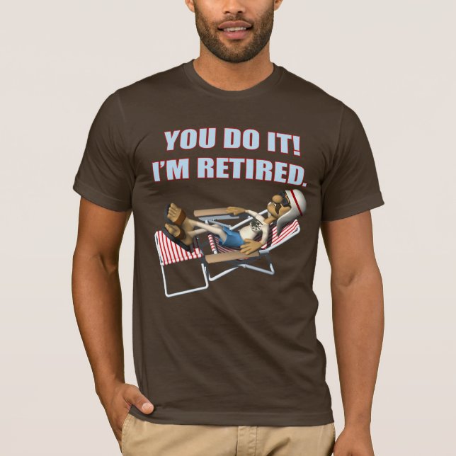Camisetas de abuelo del retiro del día de padre (Anverso)