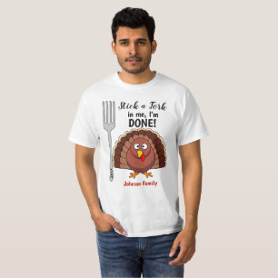 Camisetas de Acción de Gracias familiares - Póngan