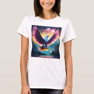 Camisetas de águila de cristal de espíritu salvaje
