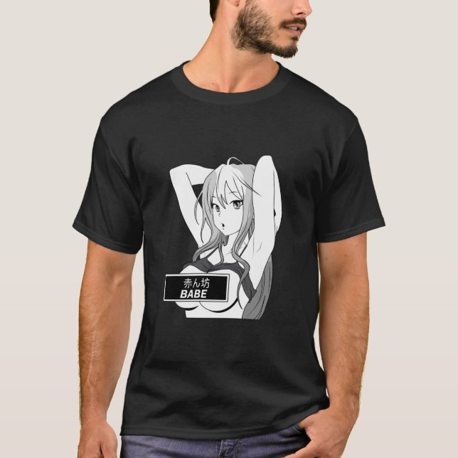 Camisetas de Ahegao Anime Waifu Hentai critican el (Anverso)