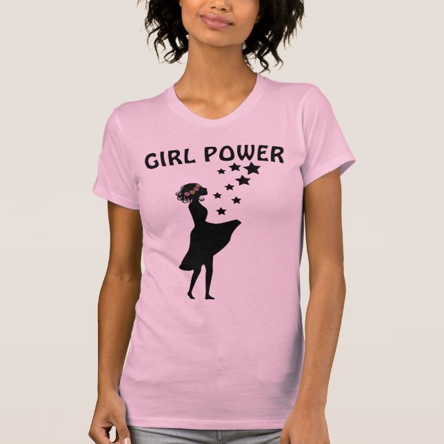 CAMISETAS DE ALIMENTACIÓN DE chica (Anverso)