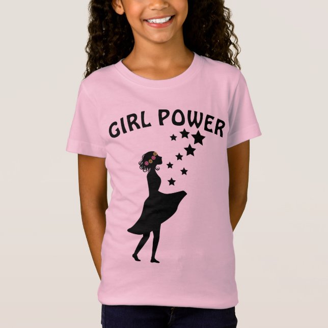 CAMISETAS DE ALIMENTACIÓN DE chica (Anverso)