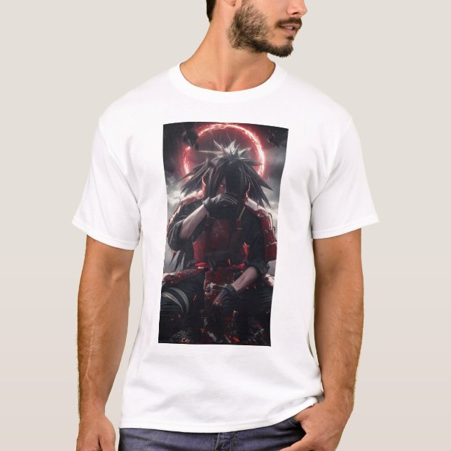 Camisetas de amante del anime Madara uchiha (Anverso)