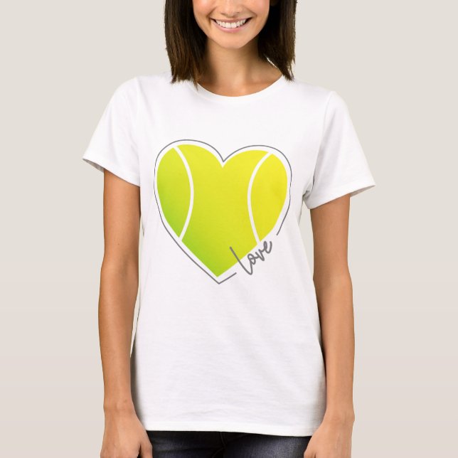 Camisetas de amor al tenis (Anverso)