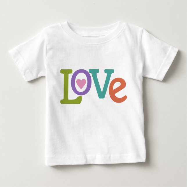 Camisetas de amor coloridos y chaquetas (Anverso)
