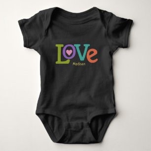 Camisetas de amor coloridos y chaquetas
