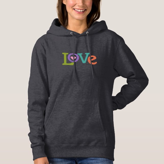 Camisetas de amor coloridos y chaquetas (Anverso)