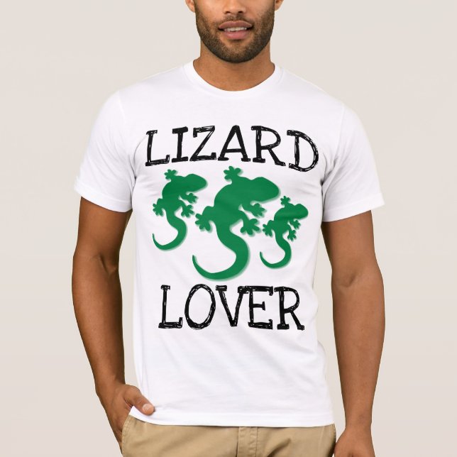 CAMISETAS DE AMOR DE LIZARD (Anverso)