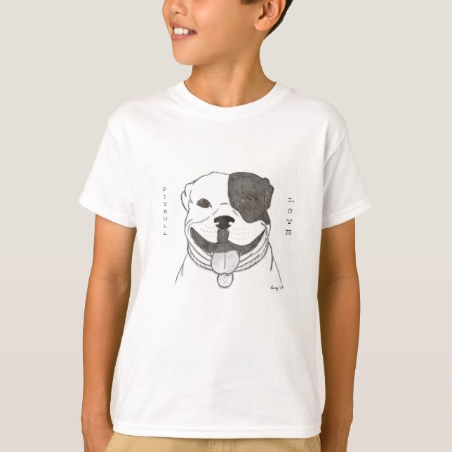 Camisetas de amor de Pitbull (Anverso)