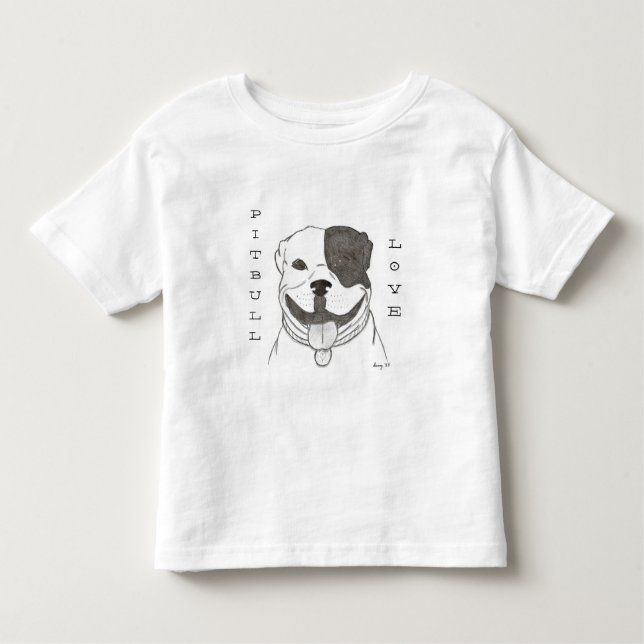 Camisetas de amor de Pitbull (Anverso)