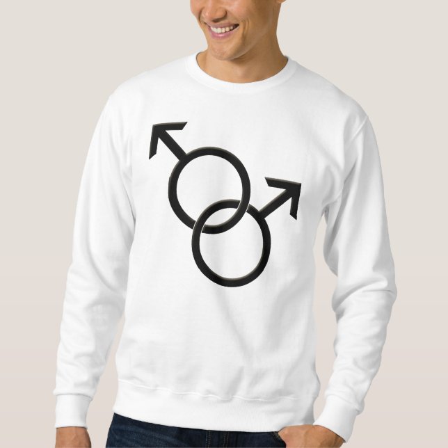 Camisetas de amor del mismo sexo de los hombres co (Anverso)