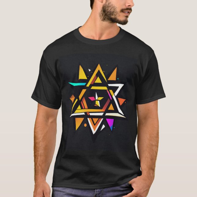 Camisetas de arte abstractas (Anverso)