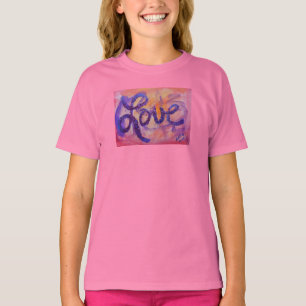 Camisetas de arte con brillo para la puesta del so