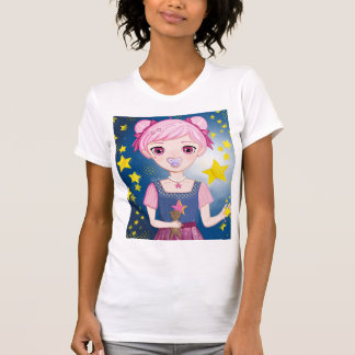 Camisetas de arte de anime del mundo de Lumi