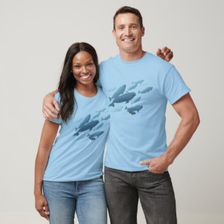 Camisetas de arte de ballenas de Beluga Whale Jers