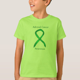 Camisetas de arte de la Cinta de Cáncer Adrenal Aw