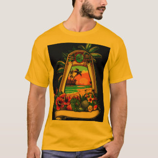 Camisetas de arte de marinero Jerry-Inspired Beach