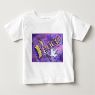 Camisetas de arte de palabra Inspiradoras Peace Do
