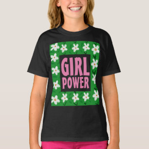 CAMISETAS DE ARTE DE PODER DE chica CHICAS DE LECH