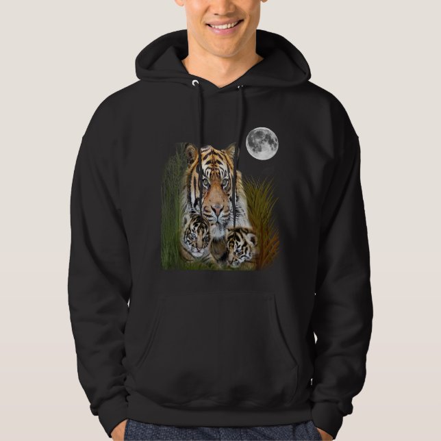 Camisetas de arte de tigres (Anverso)